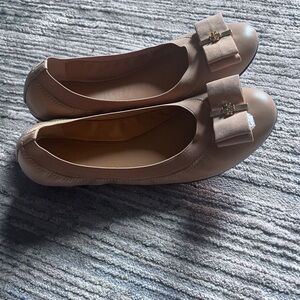 Tory Burch ballet flats with bow accent